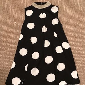 Black polka dot Garcia dress